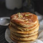 Healthy 100% Whole Wheat Pancakes