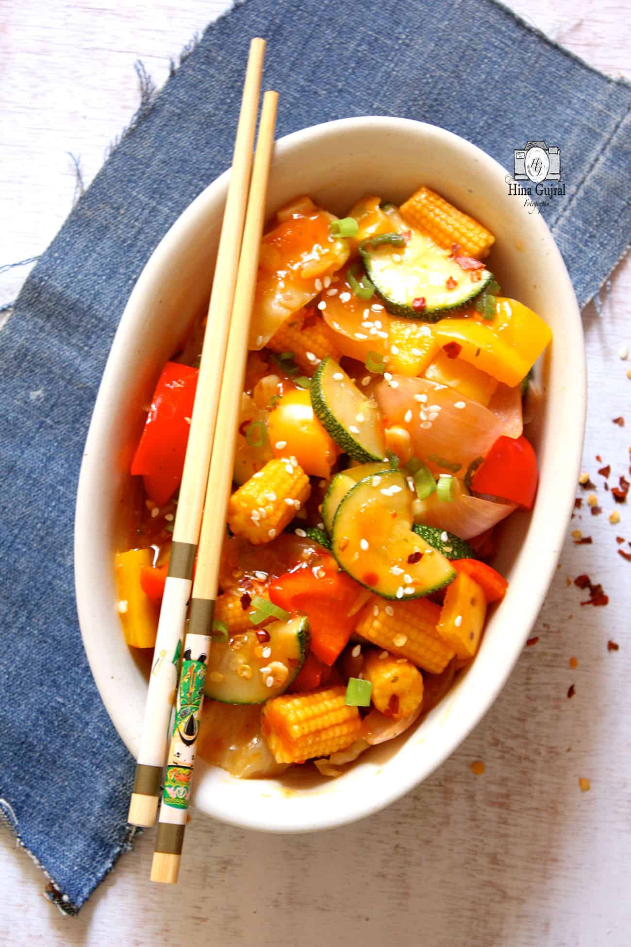 Thai Stir Fried Vegetable Recipe - Fun FOOD and Frolic