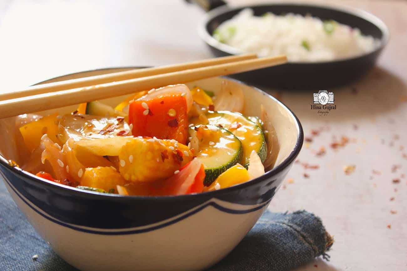 Thai Stir Fried Vegetable Recipe - Fun FOOD and Frolic