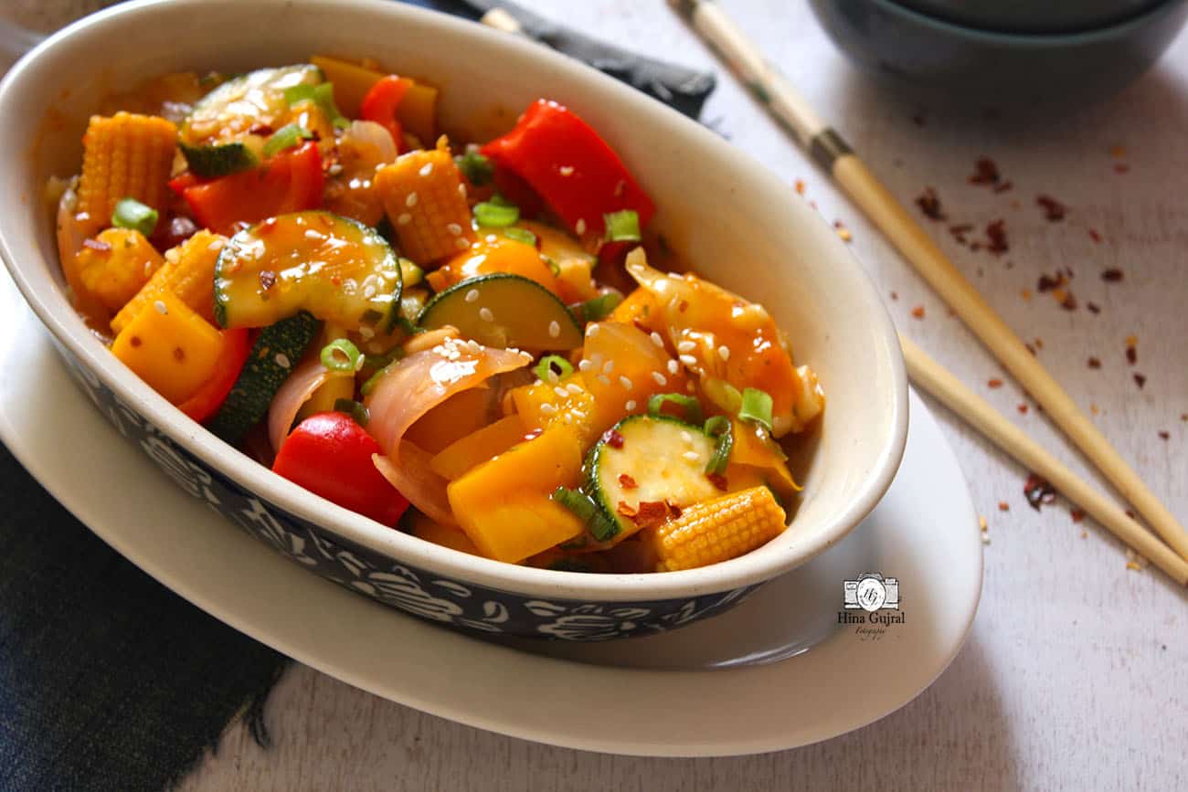 Thai Stir Fried Vegetable Recipe - Fun FOOD and Frolic