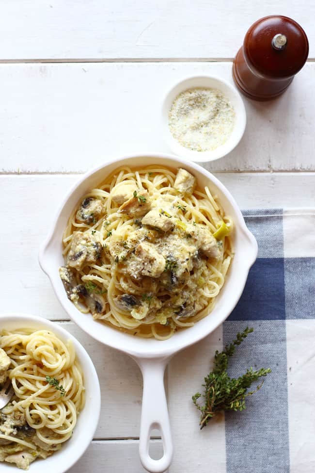 Chicken Stroganoff with Spaghetti Fun FOOD and Frolic