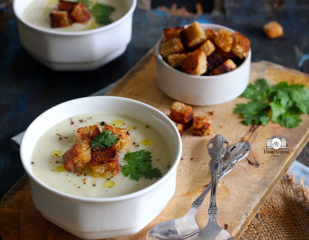 Cream of Garlic Soup Recipe Fun FOOD and Frolic