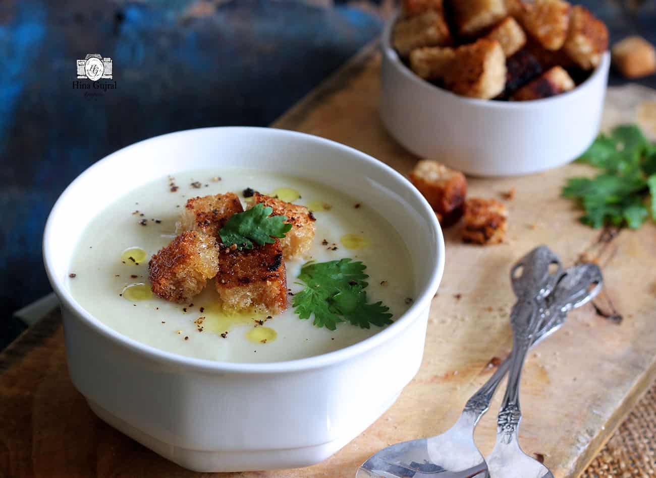 Cream of Garlic Soup Recipe Fun FOOD and Frolic