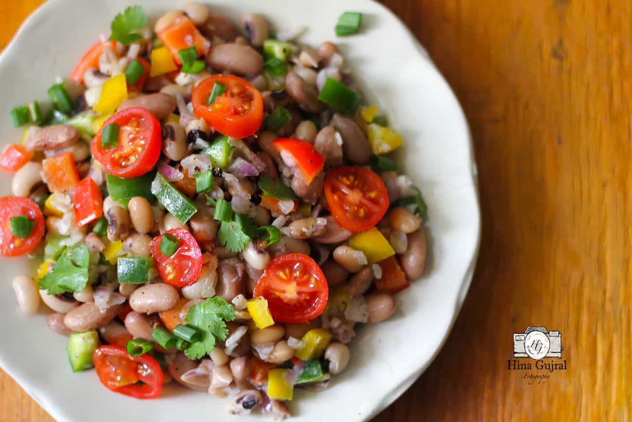 Mixed Beans Salad Recipe (Gluten Free, Vegan) Fun FOOD and Frolic