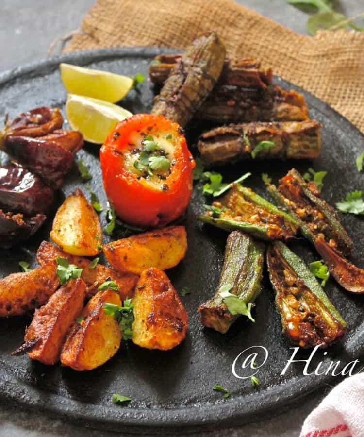 Tawa Bhaji Recipe (Tawa Fry Vegetables) Fun FOOD and Frolic