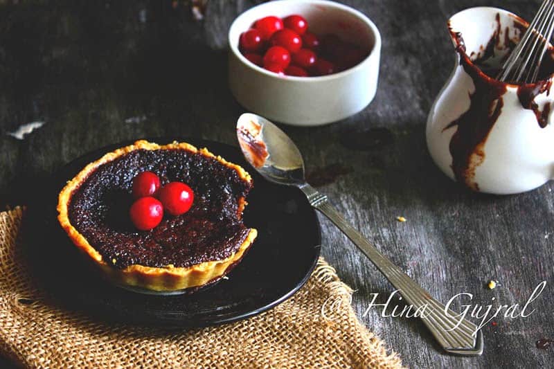 Easy Chocolate Truffle Tart Recipe