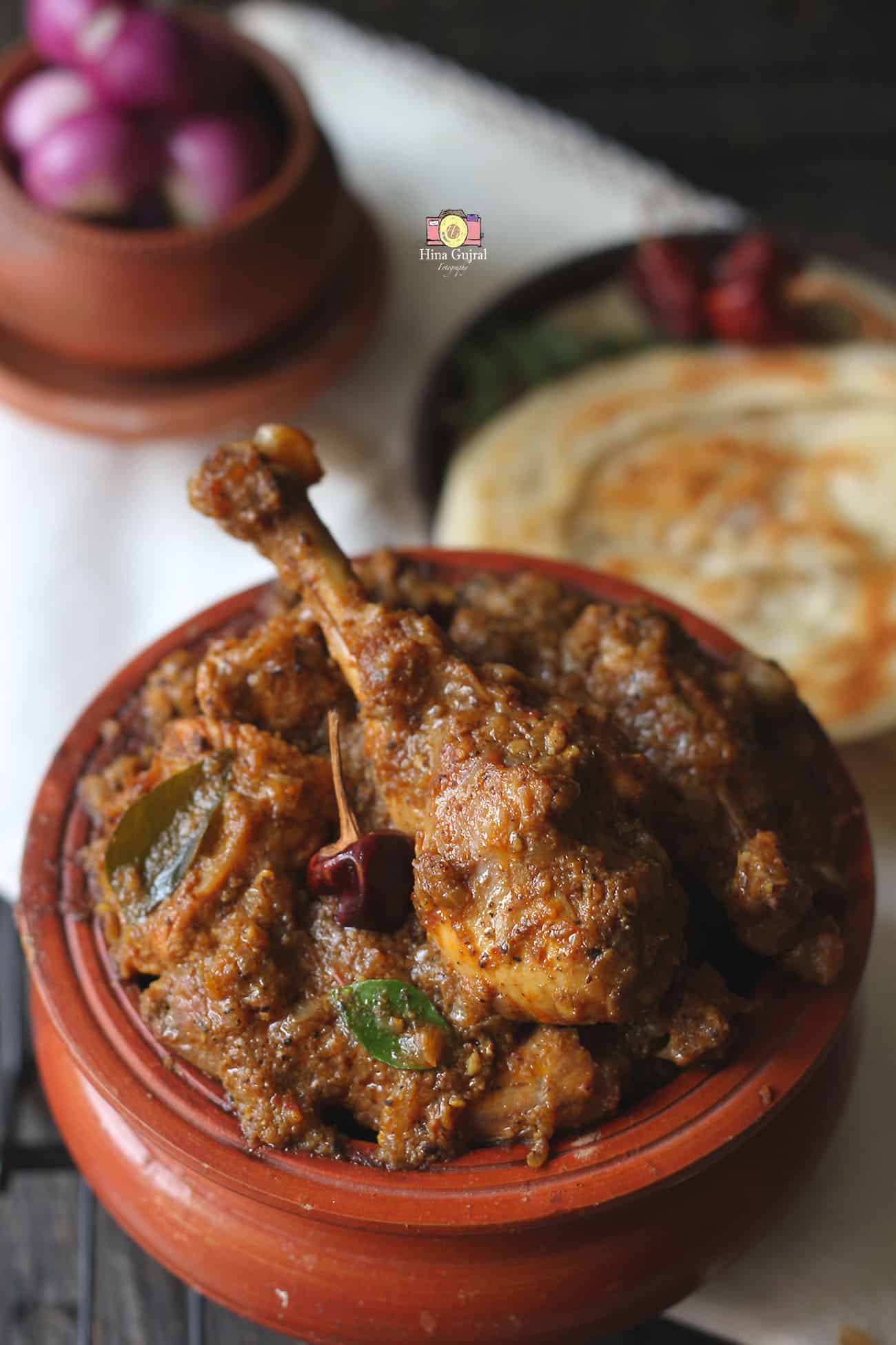 Chicken Chettinad Recipe | Chettinad Style Pepper Chicken