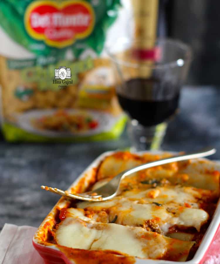 Keema and Spinach Lasagna Recipe