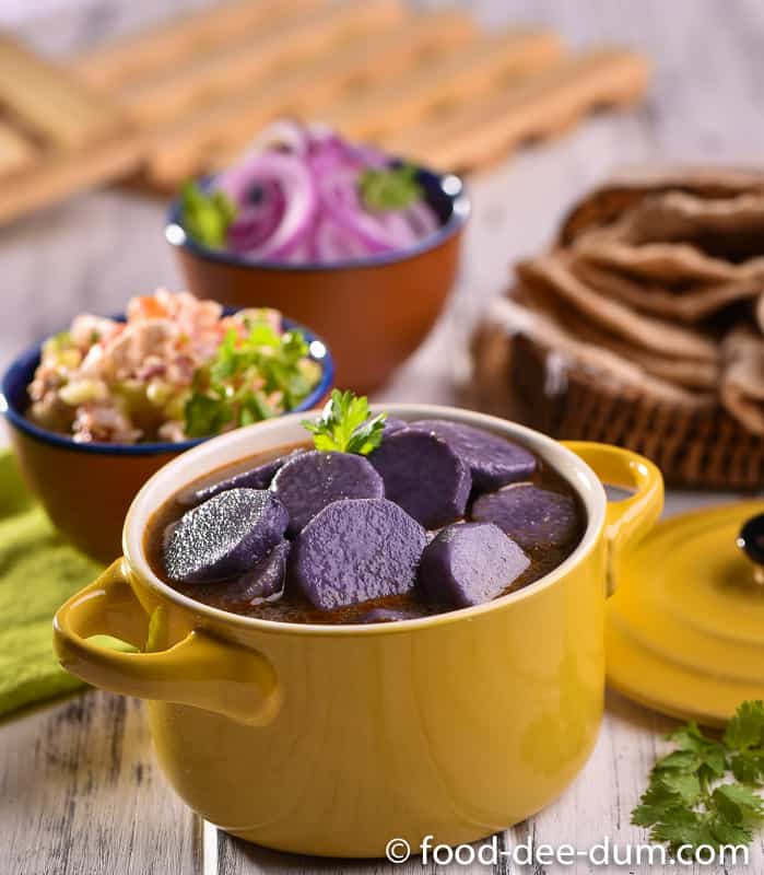 Multani Kali Arbi Recipe is a Multani family recipe. Find how to prepare simple yet delicious Multani Arbi Recipe with few basic ingredients in the kitchen