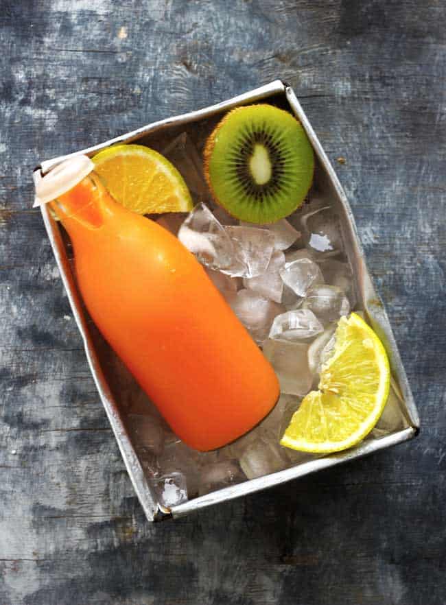 Classic Carrot Apple Juice has clean and refreshing flavors. And the best part - it is cold pressed. You will surely get hooked to this recipe.