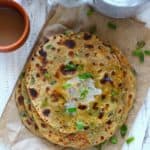 Spring Onion and Paneer Paratha is a wholesome, delicious and super-easy breakfast recipe. Learn how to make Spring Onion and Paneer Paratha in few simple steps