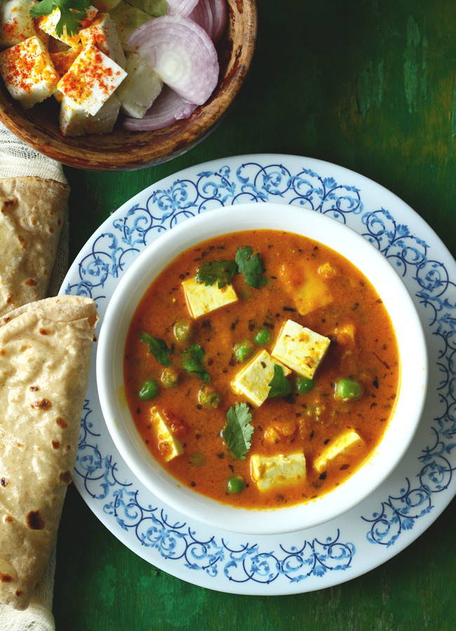 Matar Paneer