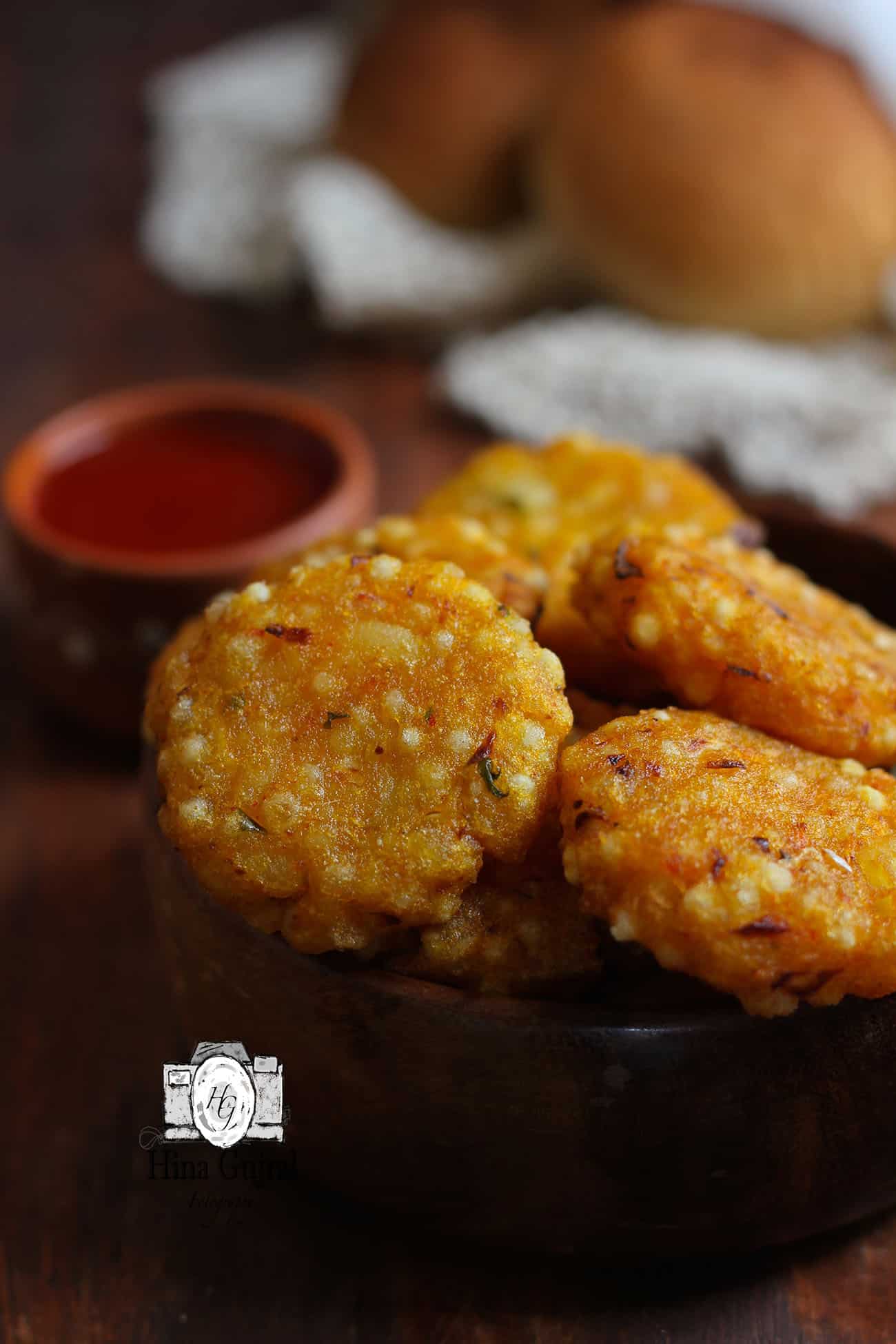 Sabudana Vada Recipe Marathi Sago Vada Video Fun FOOD Frolic