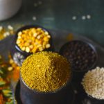 Homemade sambar masala