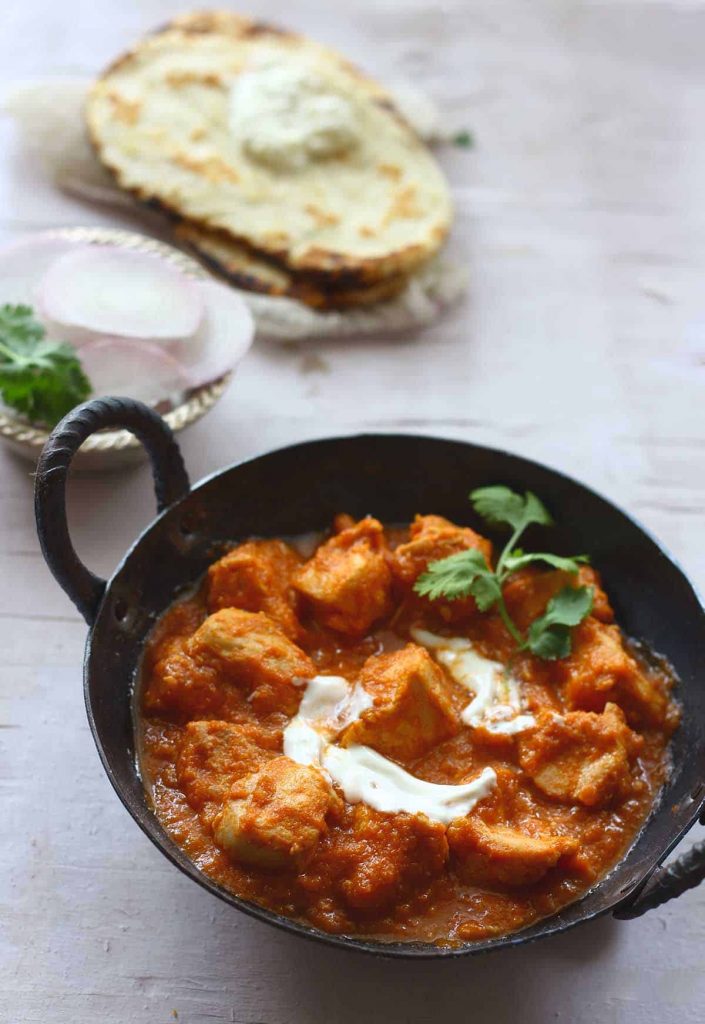 A quick and easy version of classic Indian Butter Chicken. That can be prepared for a meal in 30 minutes. 