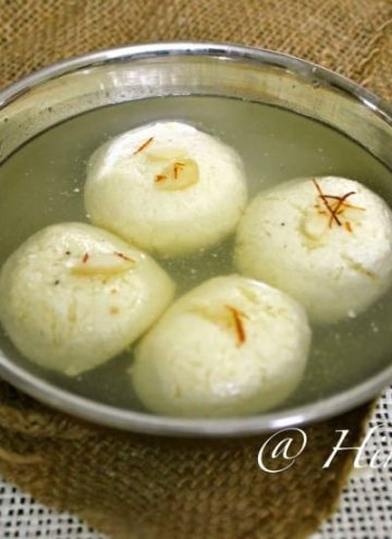 Rasgulla is a delicious Indian dessert prepared from cottage cheese. Find how to make rasgulla at home in few simple steps