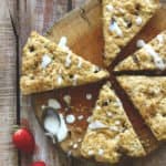 Eggless Chocolate and Walnut Scones