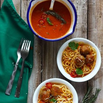 Spaghetti and Meatballs