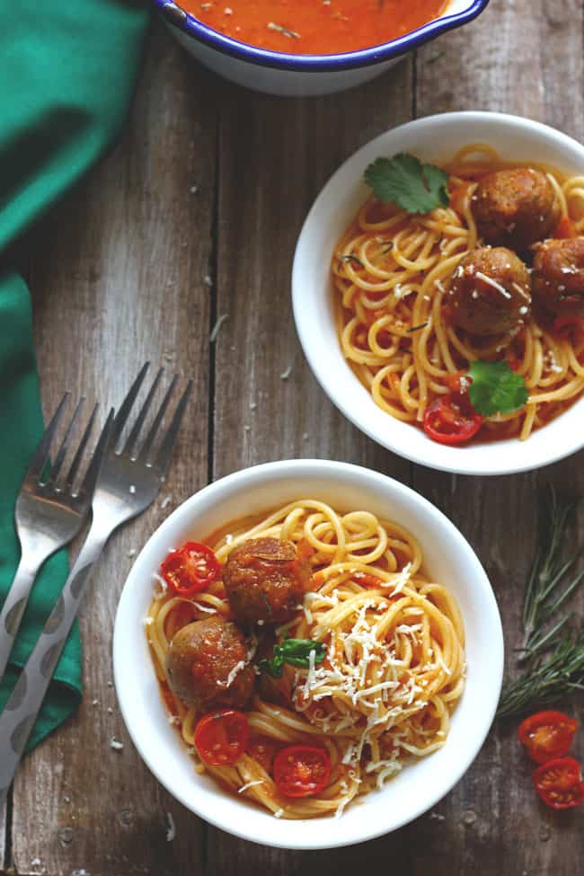 Spaghetti and Meatballs