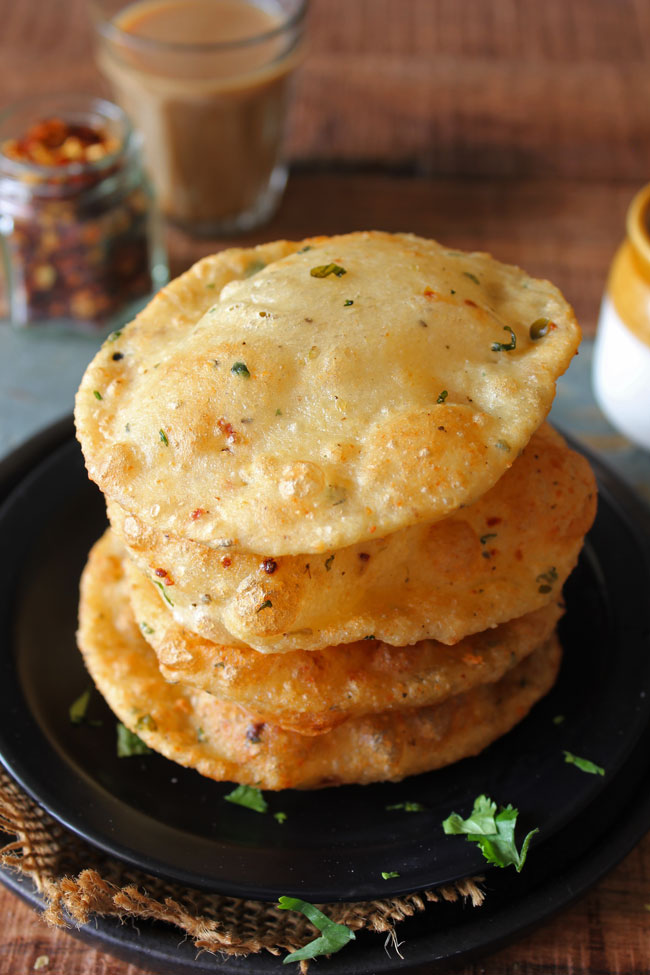 Masala Cheese Puri