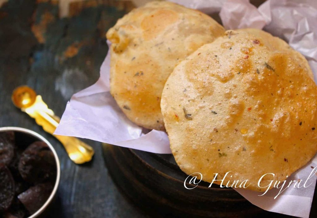 Masala Cheese Puri