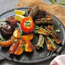 Best Indian Food Recipes : Tawa Bhaji Recipe (Tawa Fry Vegetables)