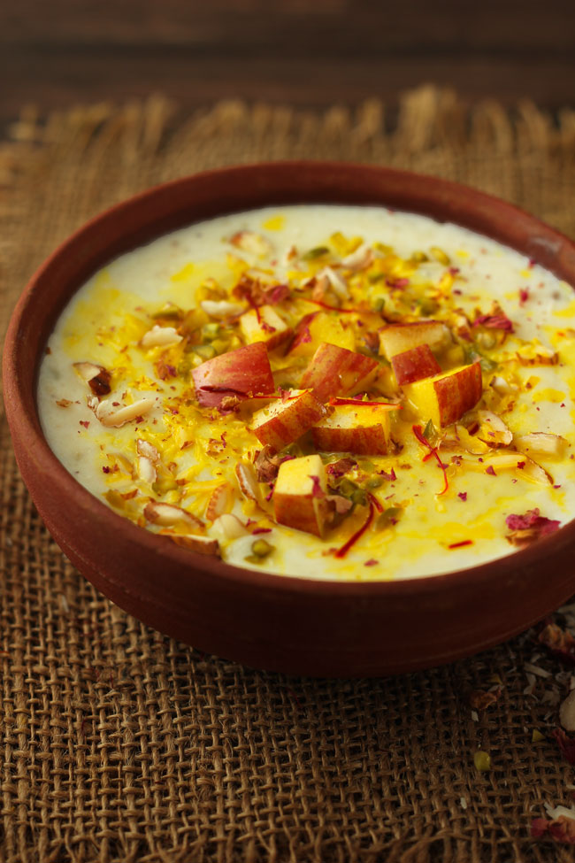 Apple Kheer Recipe