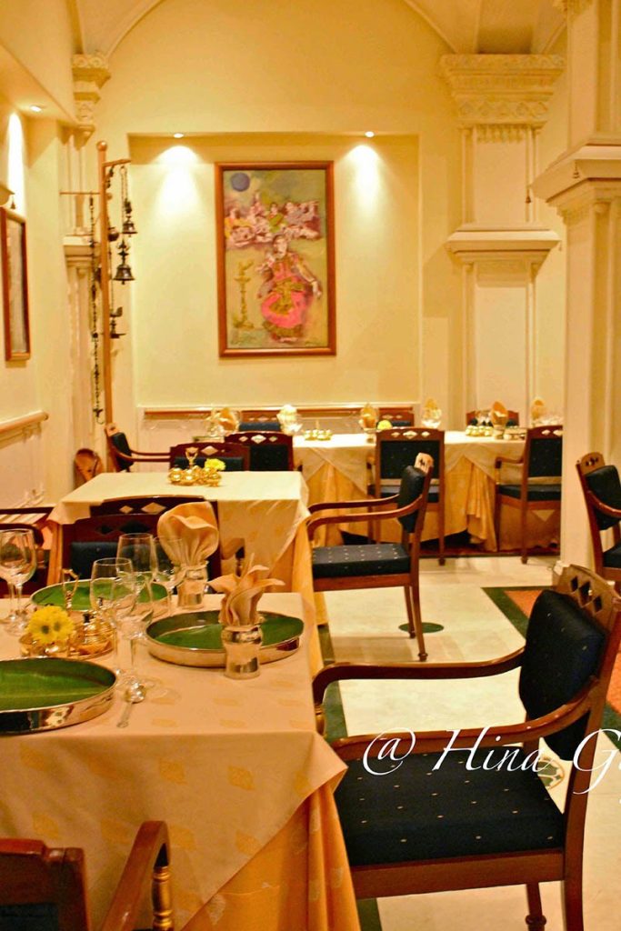 Tasting New Menu at Dakshin, ITC Windsor