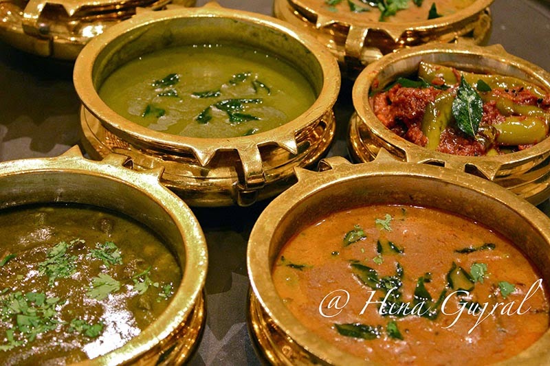 Tasting New Menu at Dakshin, ITC Windsor