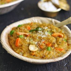 Khara Bhath (Vegetable Rava Upma)