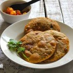 Matar Ki Kachori, the puffed fried Indian bread, the pastry on the outside is firm and crisp while the filling inside is bursting with vibrant flavors.