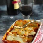 Keema and Spinach Lasagna Cannelloni Recipe