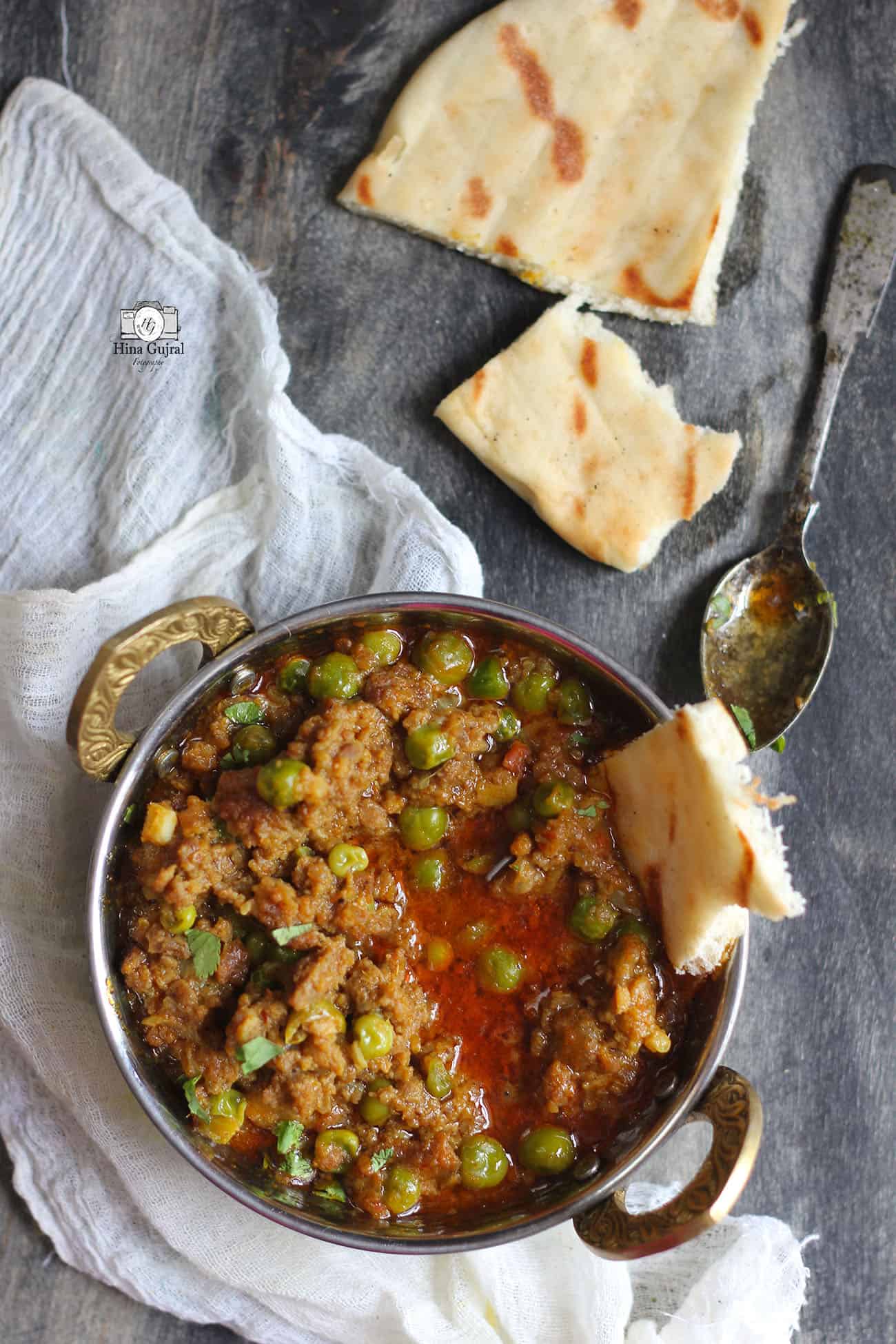 Keema Matar Recipe (Mutton Keema Curry) - Fun FOOD Frolic