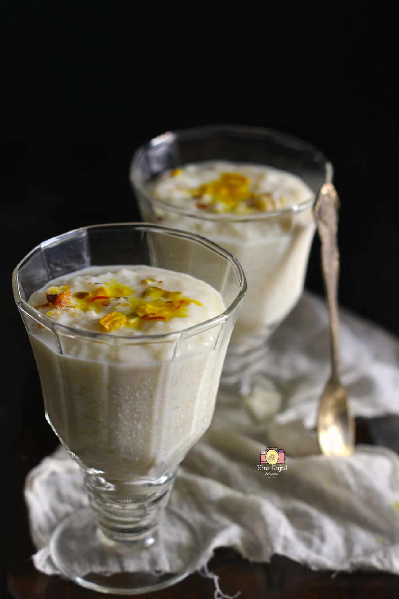 Rice Kheer Recipe (Chawal ki Kheer) Fun FOOD Frolic