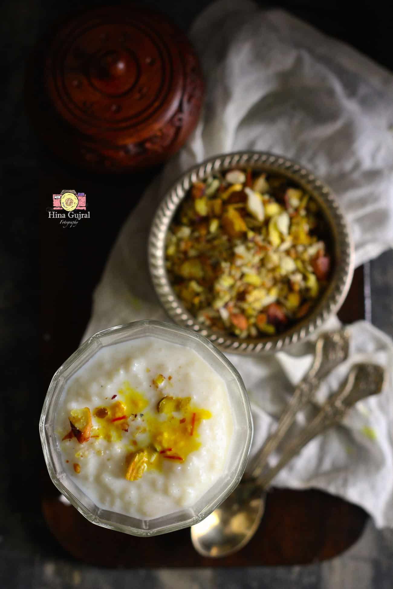 Rice Kheer Recipe (Chawal ki Kheer) Fun FOOD Frolic