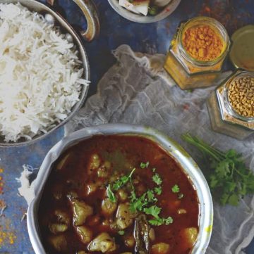 Pahadi Aloo Paani is a no onion/garlic stew prepared with only potato and plenty of water. So simple to prepare and full of flavors.