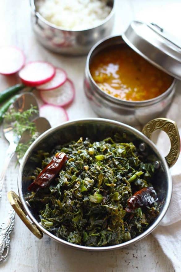 Pahadi Lai Ki Sabzi (Mustard Green StirFry) Fun FOOD Frolic