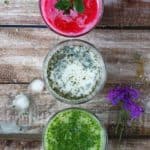 Masala Chaas aka flavored buttermilk is one of the most popular Indian summer drink. Find out how to make masala chaas in three different flavors.
