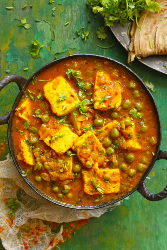Matar Paneer Recipe (Instant Pot + Stovetop) Fun FOOD Frolic