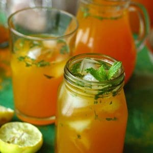 This Turmeric Lemonade is the perfect summer cooler. Find how to make soothing turmeric lemonade recipe in few simple steps