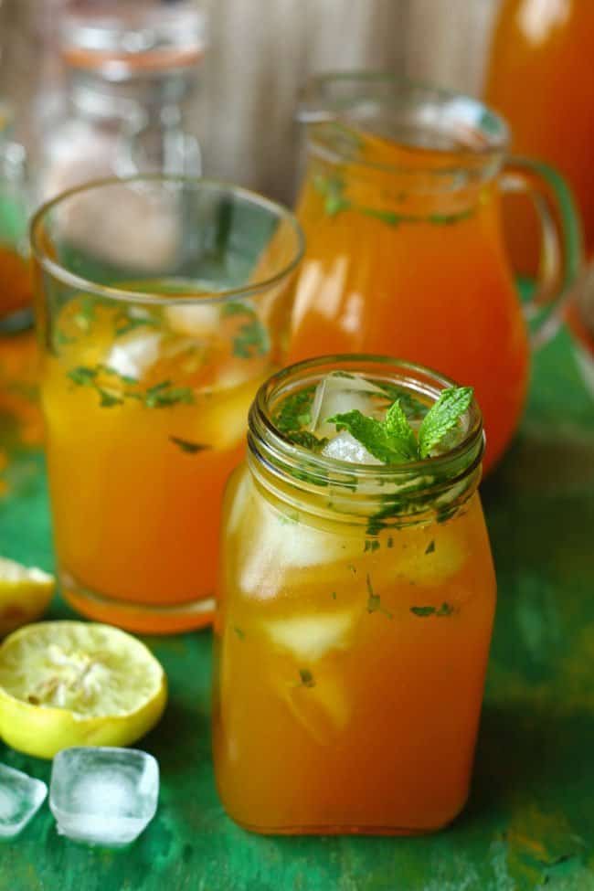 This Turmeric Lemonade is the perfect summer cooler. Find how to make soothing turmeric lemonade recipe in few simple steps