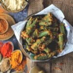Besan Bhindi Fry is truly a delicious Indian side-dish with a lot of crunch to it. Find how to make Besan Bhindi Fry in few simple steps