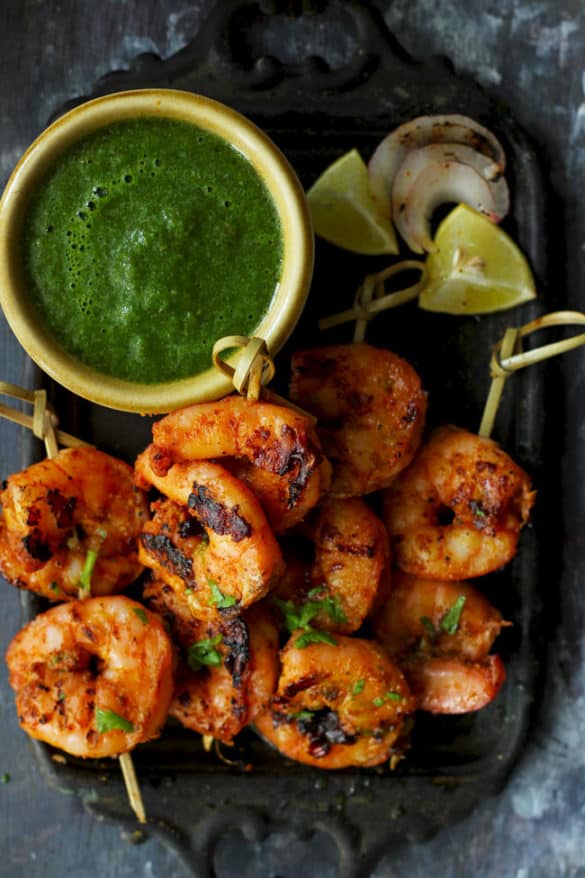 Tandoori Prawns (Jhinga) Recipe - Fun FOOD Frolic