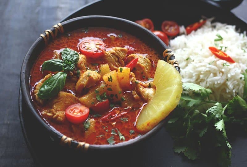 Pineapple Chicken Curry