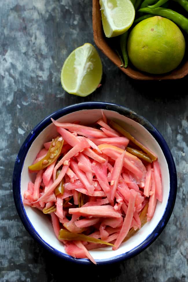 Instant Ginger Pickle