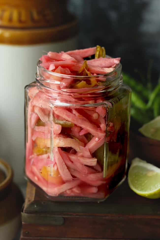 Instant Ginger Pickle