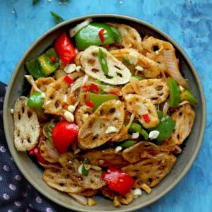 Lotus Stem Stir Fry