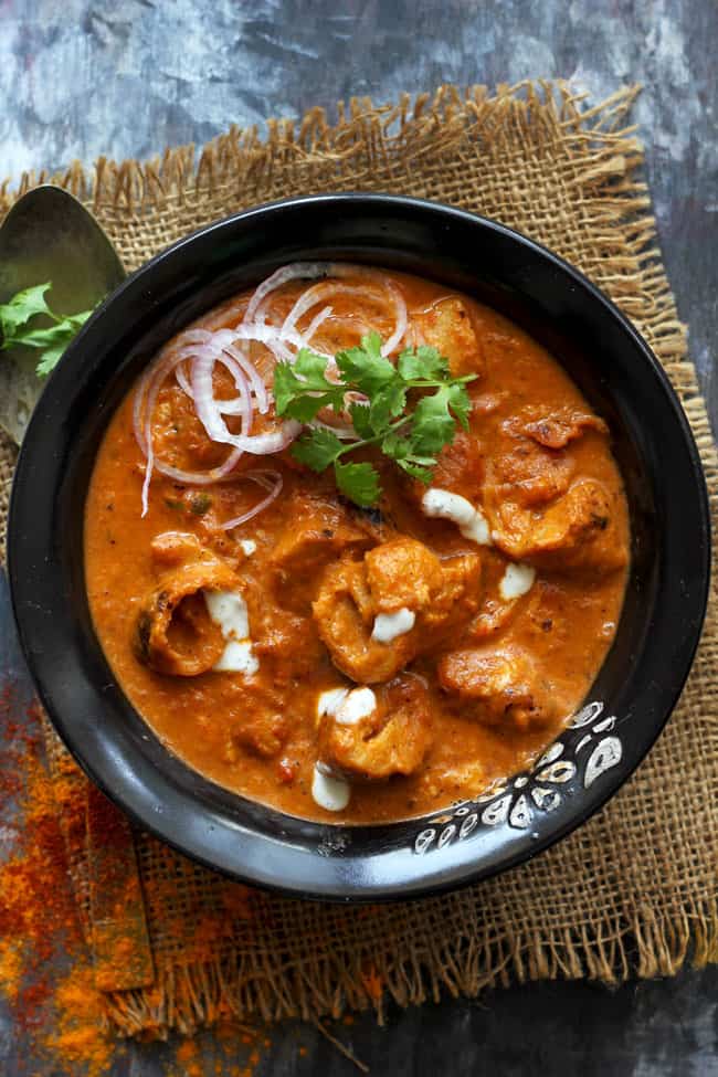 Soya Chaap Tikka Masala