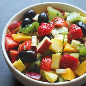 Summer Fruit Salad In A Bowl