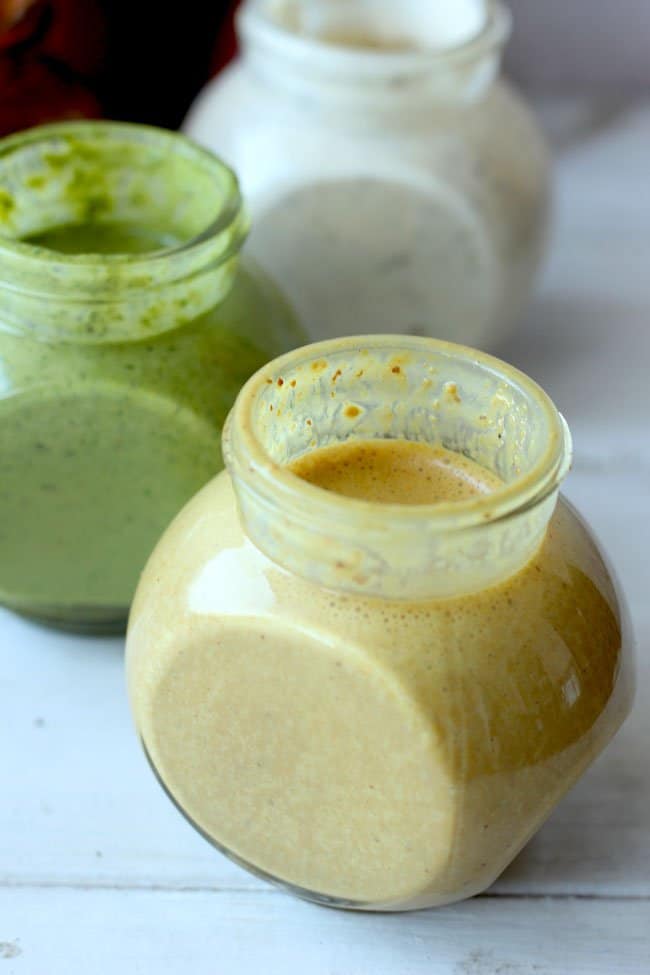 Bright, colorful and delicious these homemade salad dressings will help you create tons of healthy salad recipes. Find best 6 salad dressing recipes.